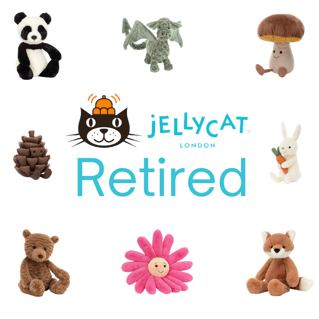 Discontinued jellycat 2024 toys for sale